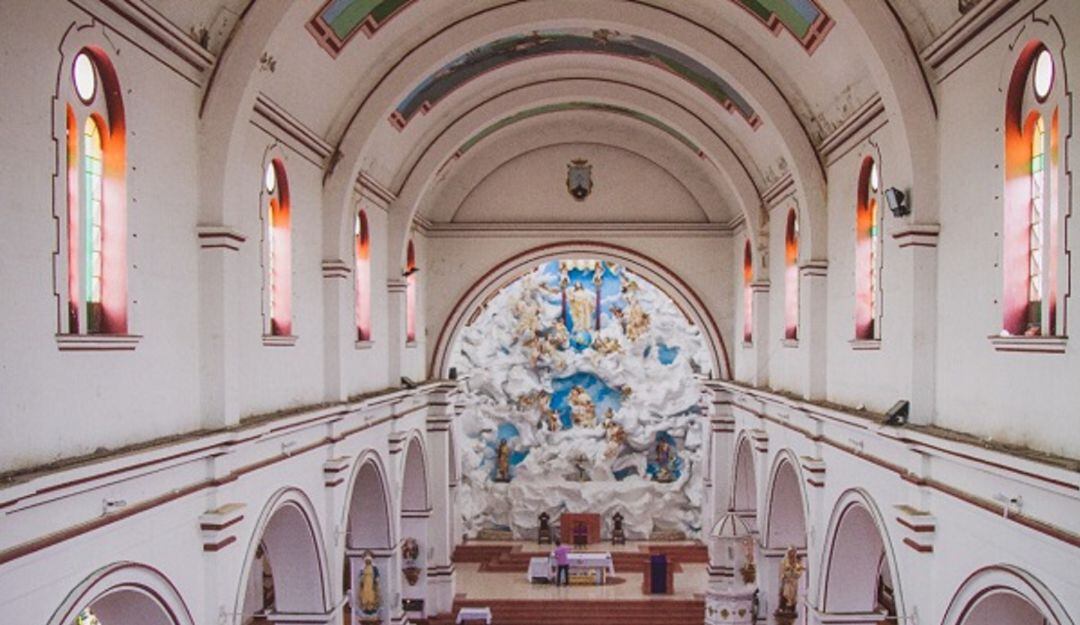 Templo de Chaparral - Tolima deteiorado 