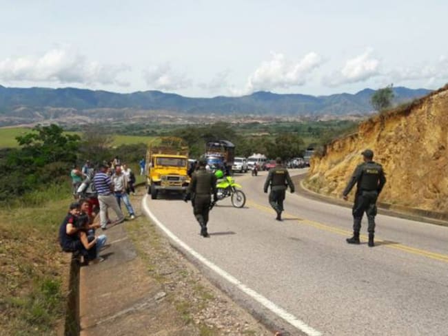 Desactivan explosivos en la vía Cúcuta-Ocaña
