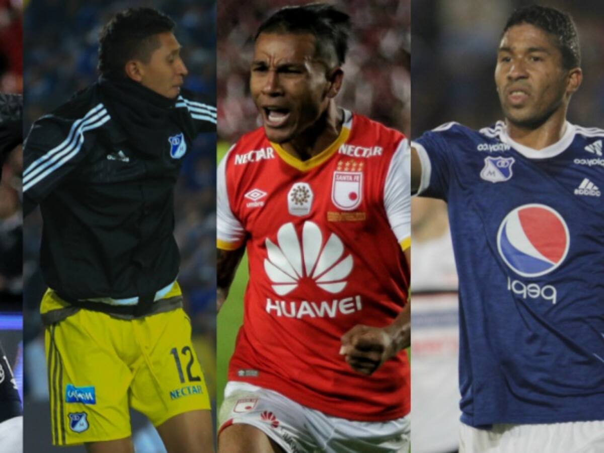 Futbolistas que pasaron por Santa Fe y Millonarios