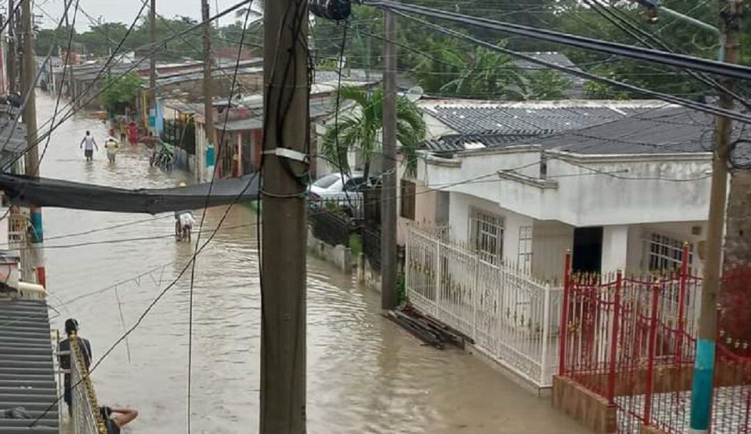 Lluvias en Cartagena