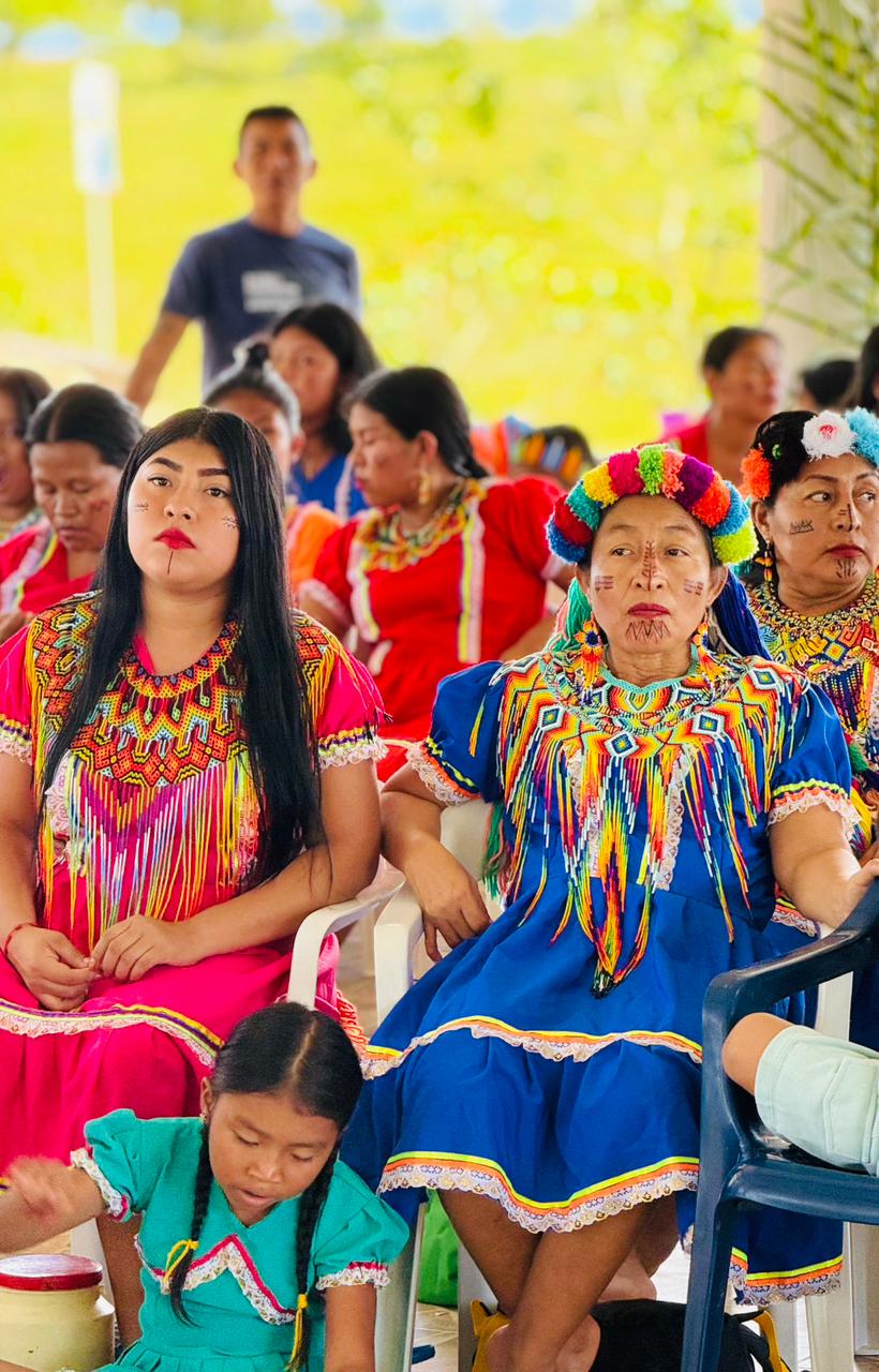La comunidad tejió un proceso de reconstrucción y fortalecimiento. Foto Agencia.