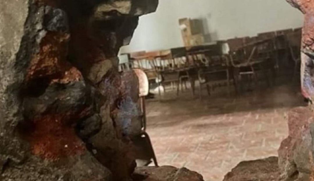 Los presos al parecer se fugaron por el techo de la sede de la Junta de Acción Comunal continua al CAI. 