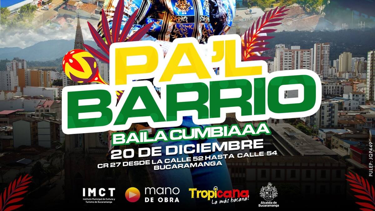 Así será el concierto del cumpleaños de Bucaramanga