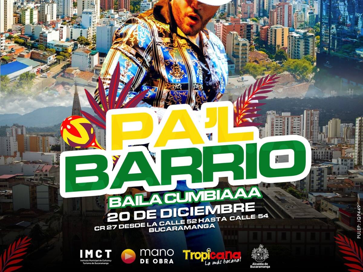 Así será el concierto del cumpleaños de Bucaramanga