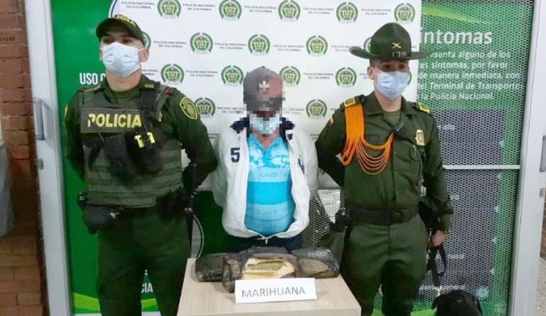 Droga incautada Terminal de Ibagué 