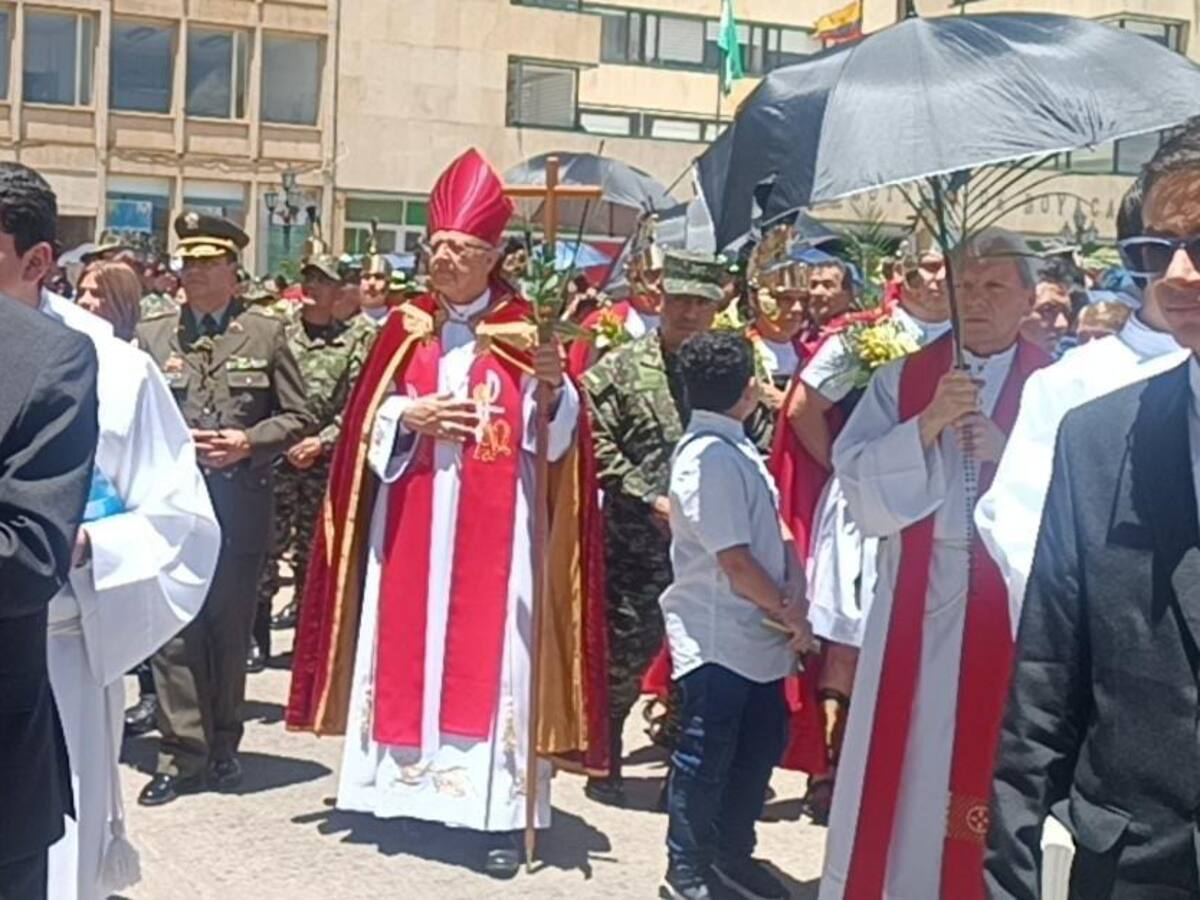 El arzobispo de Tunja invitó a los feligreses a dialogar y alejarse de las redes sociales