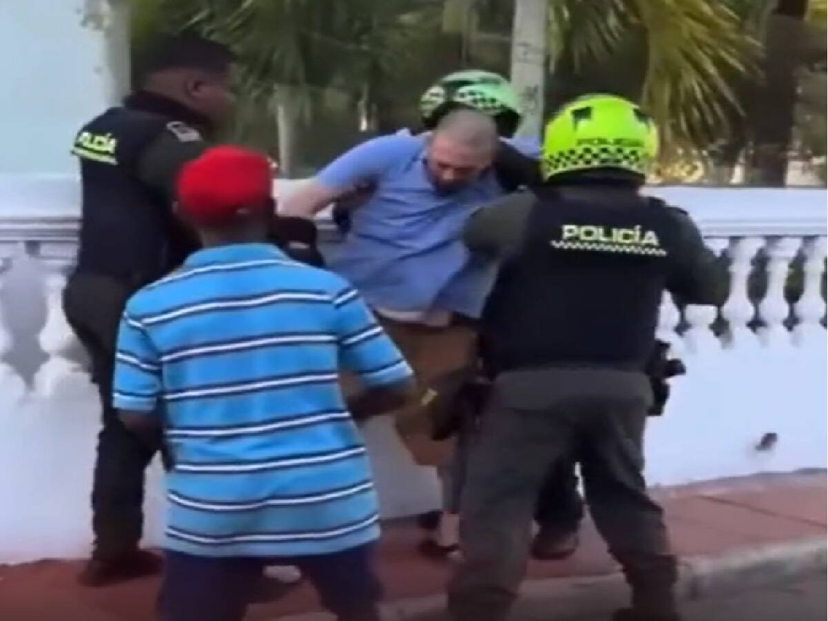 En Cartagena dos hombres fueron sancionados por la policía: al parecer consumían droga