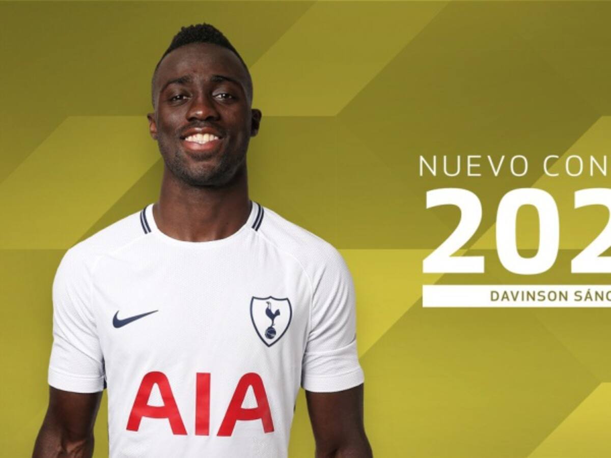 Davinson Sánchez renovó su contrato con Tottenham hasta el 2024