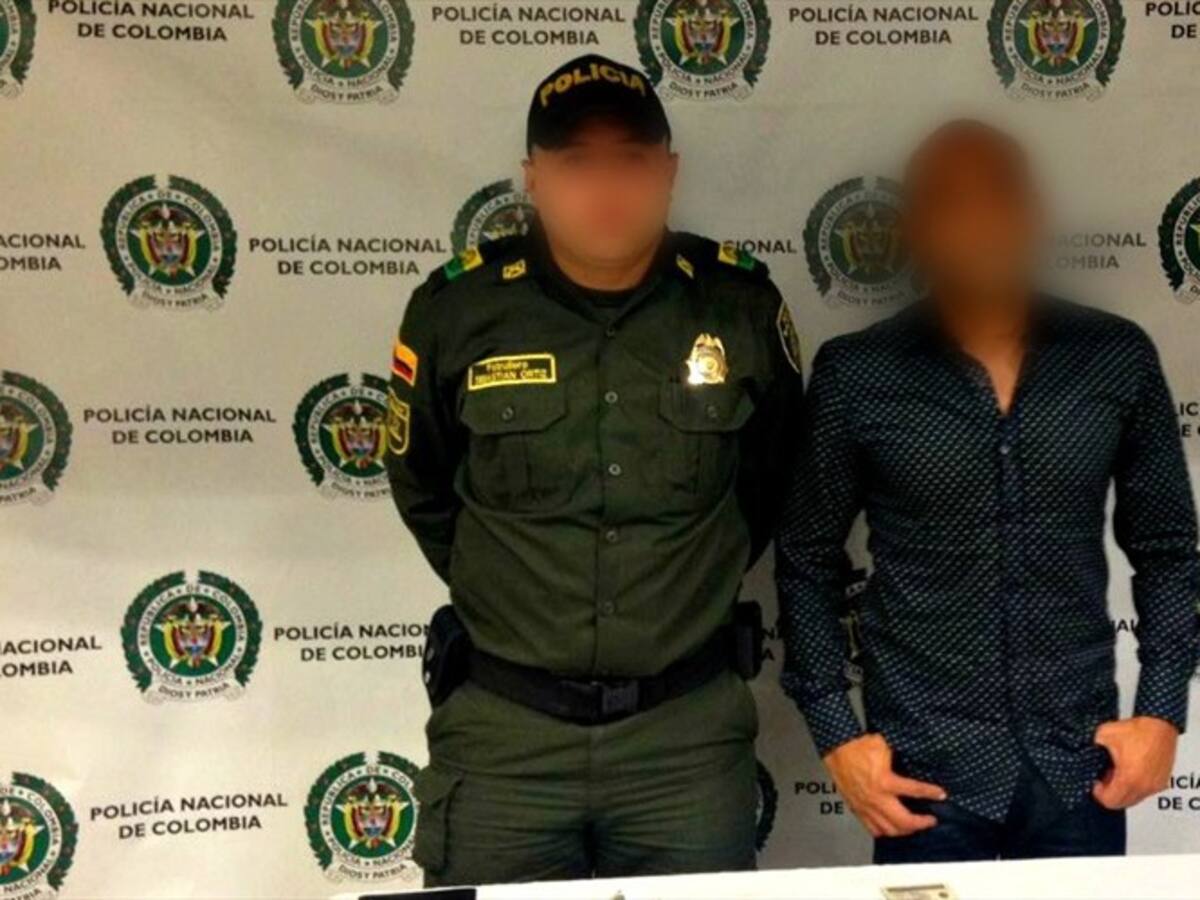 Capturan en el aeropuerto de Rionegro al exfutbolista Diego León Osorio