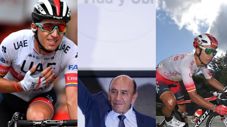 Parra, Henao y Atapuma hablaron de su primera bicicleta en El Alargue