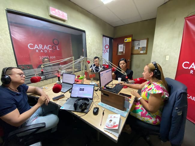 Julieth Cano en entrevista con Caracol Radio.