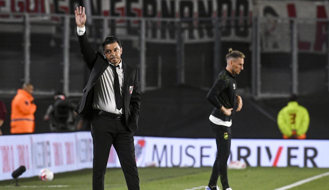 Marcelo Gallardo, técnico de River Plate