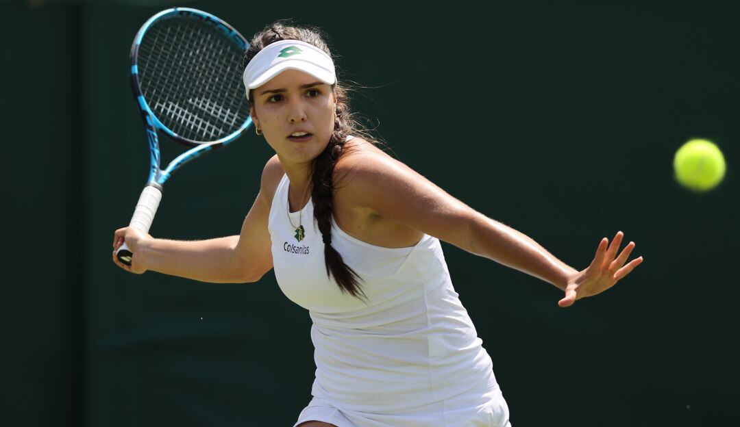 María Camila Osorio, tenista colombiana de 19 años.