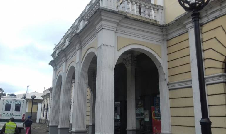 Antigua estación del ferrocarril de Armenia