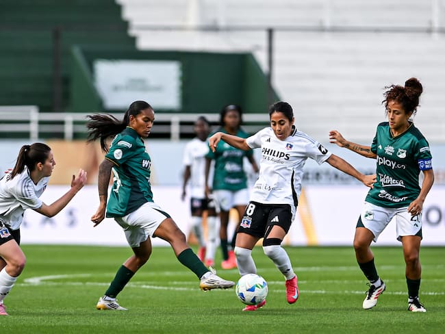 Deportivo Cali vs. Colo-Colo en la semifinal de la Copa Libertadores Femenina 2025 / CONMEBOL