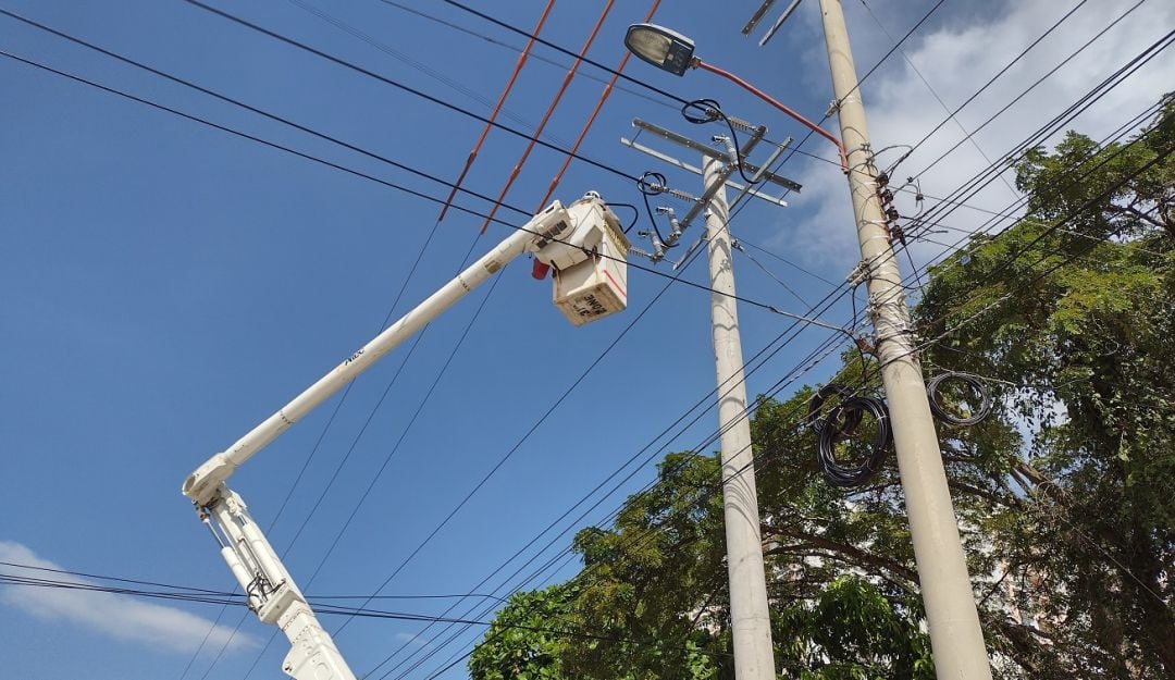Afinia informó que seguirá con la ejecución de mantenimientos para mejorar las redes en el departamento