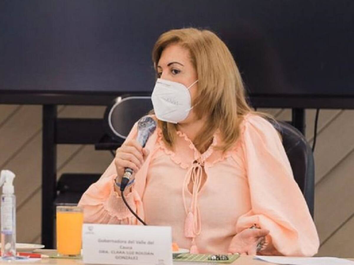 Por segunda vez la gobernadora Clara Luz Roldan se realiza prueba de COVID