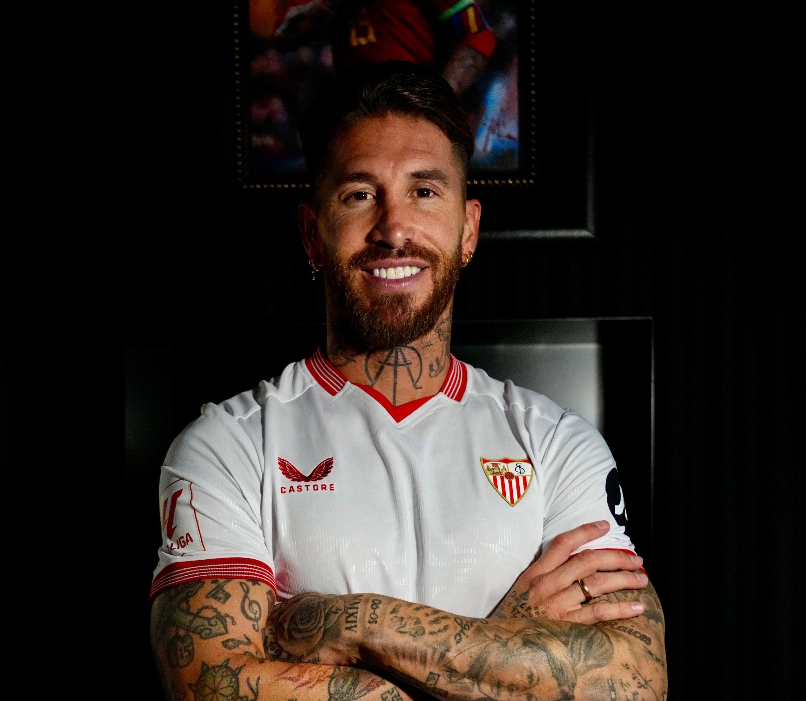 Sergio Ramos, presentado como nuevo jugador del Sevilla / Twitter: @SevillaFC
