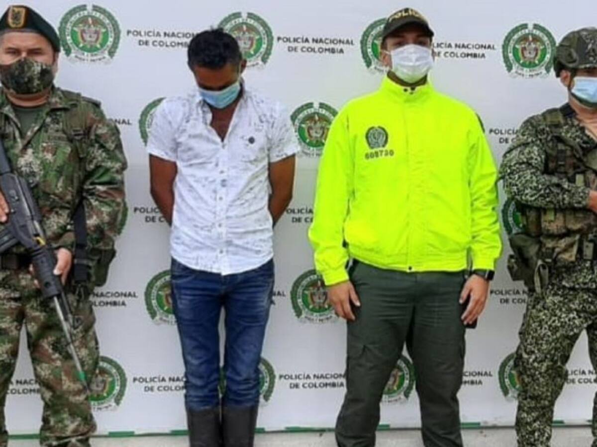 Capturado en el Caquetá alias ‘Macaco’