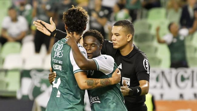 Avilés Hurtado celebra el gol del triunfo del Deportivo Cali / Colprensa.
