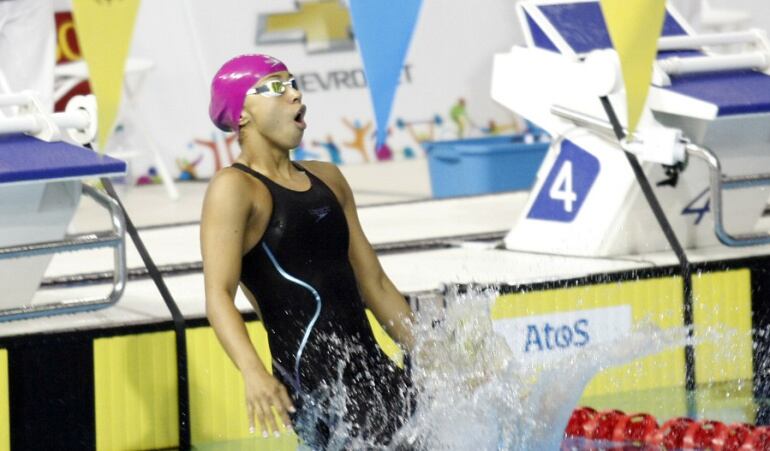 Carolina Colorado, nadadora antioqueña