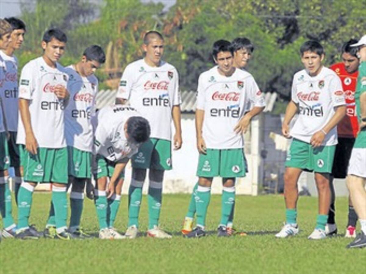 Cuatro legionarios y Xavier Azcargorta hacen parte de la selección sub 20 de Bolivia