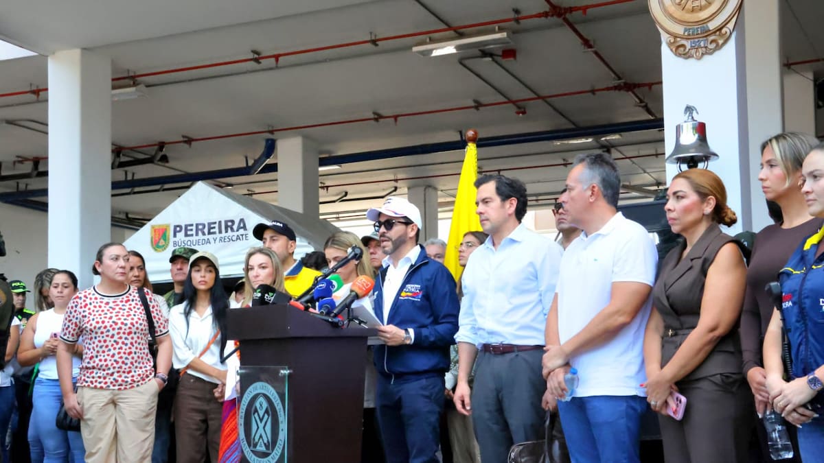 Pereira espera anuncios para la reconstrucción durante la visita del presidente De La Espriella
