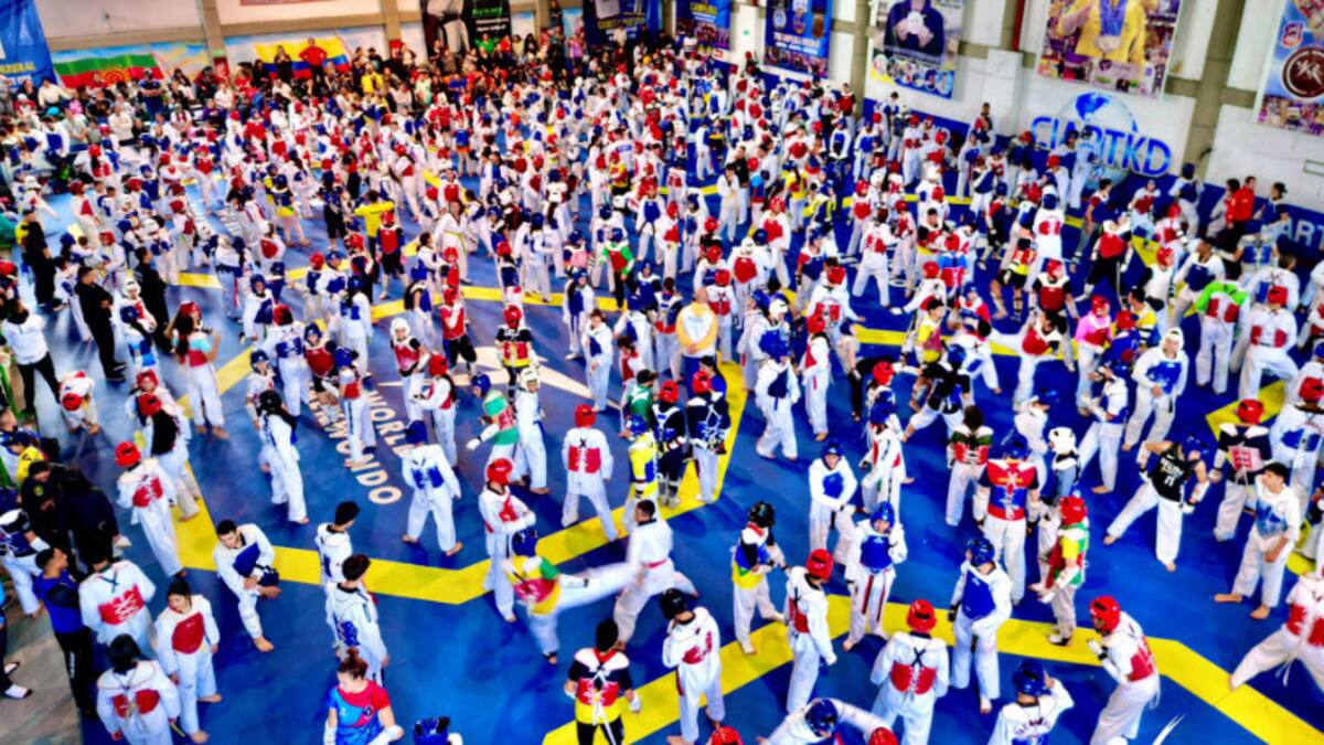 Comienza el mundial de Taekwondo infantil en Sogamoso