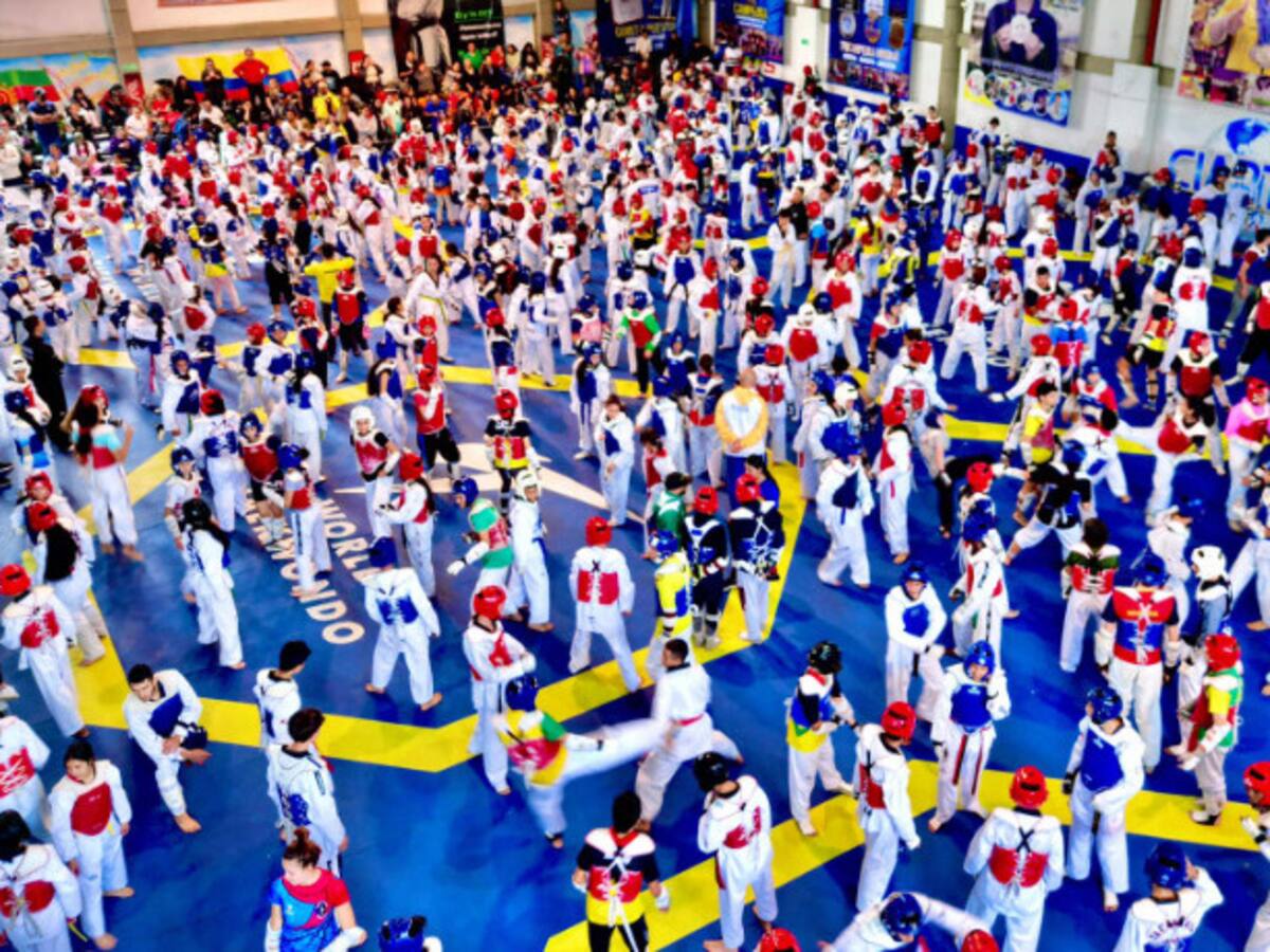 Comienza el mundial de Taekwondo infantil en Sogamoso