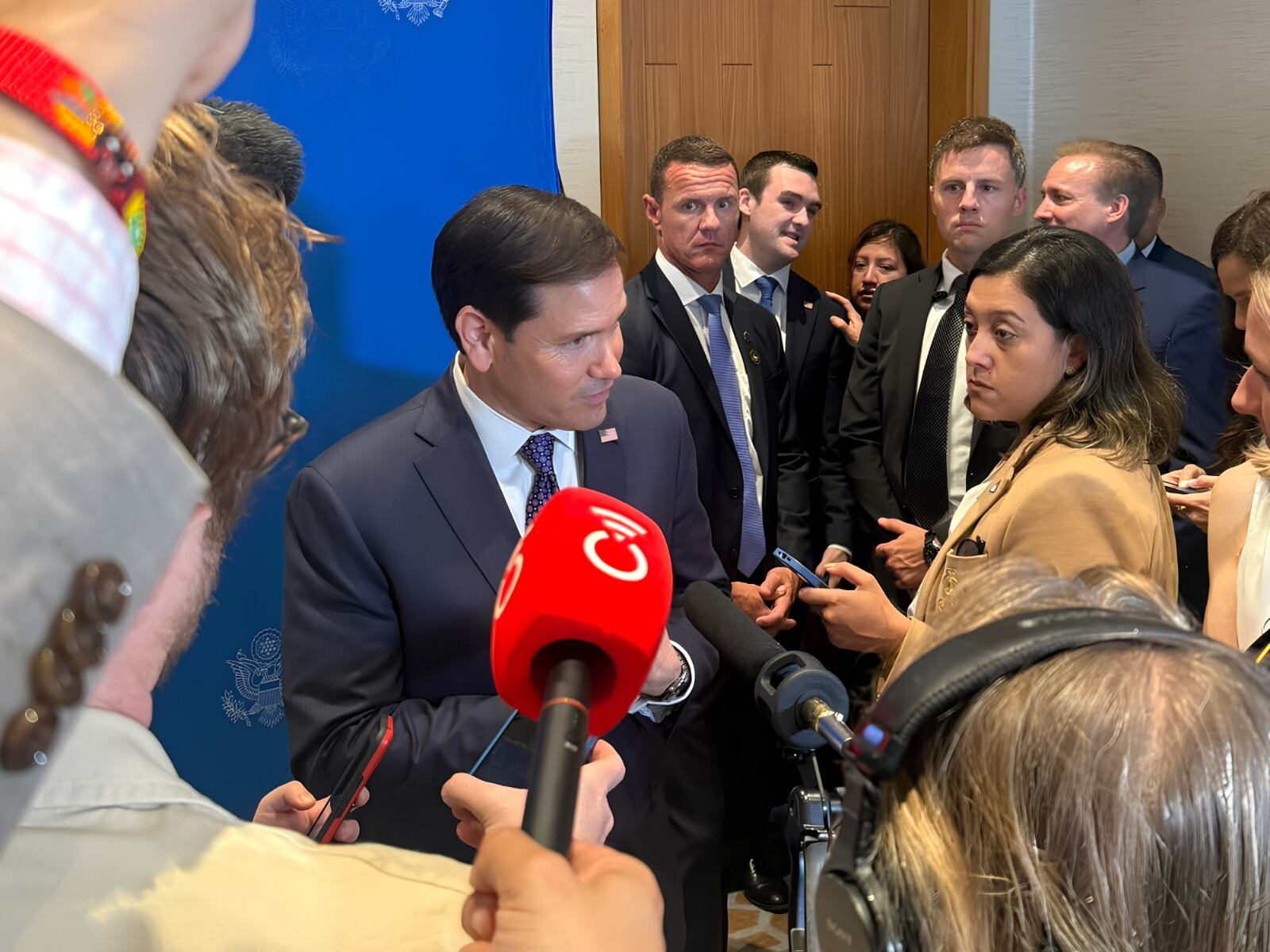 Marco Rubio, secretario de Estado de Estados Unidos. Foto: Caracol Radio.