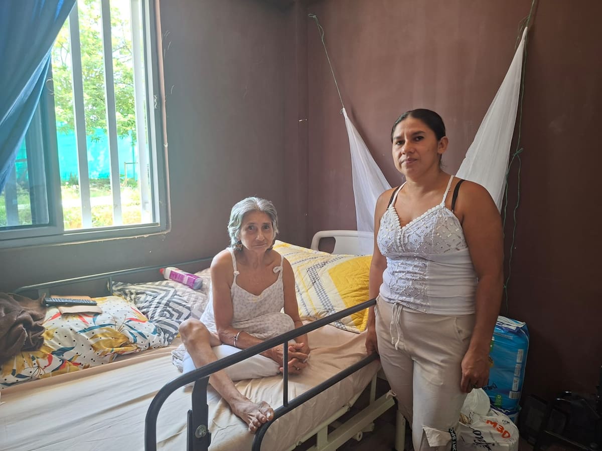 Ligia perdió una de sus extremidades por el terremoto en Quimbaya, Quindío. Clama atención en salud
