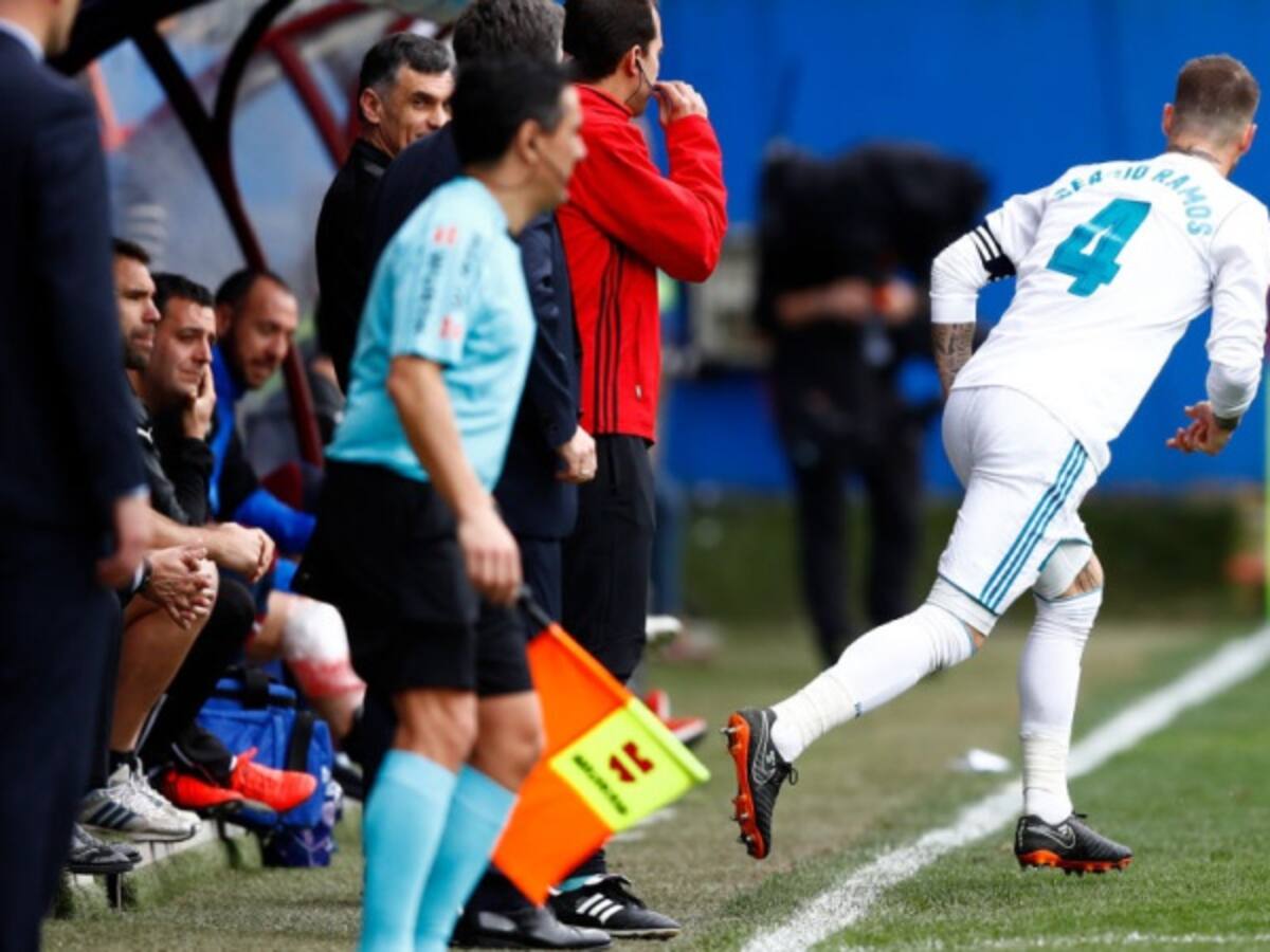 Sergio Ramos fue un minuto al baño porque se ha cagado: Zinedine Zidane