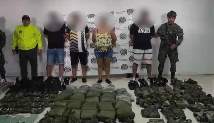 "Negro", "Flaco", "Pablo", y "La Vieja",  Red de Apoyo a Estructuras Residuales (RAER) en Putumayo.