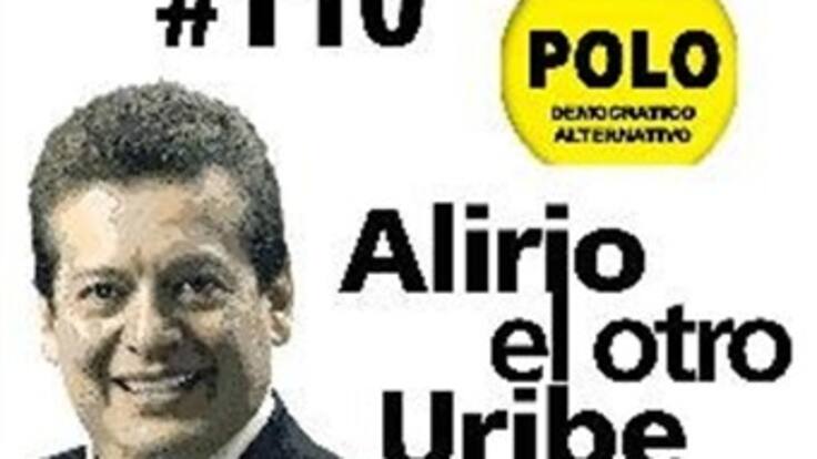 Alirio Uribe, número 110 de lista a la Cámara por el Polo Democrático