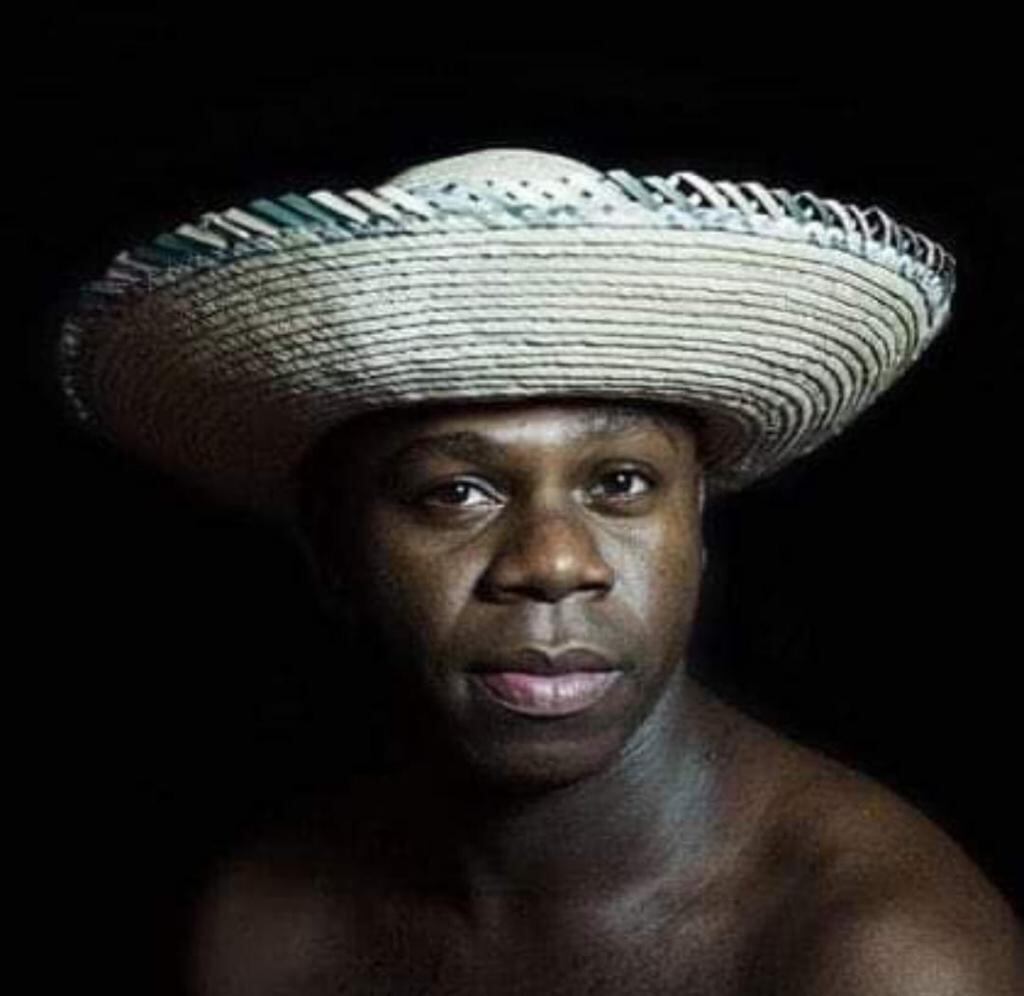 Lisandro Vallecilla de 31 años, músico de la agrupación Canalón de Timbiquí.