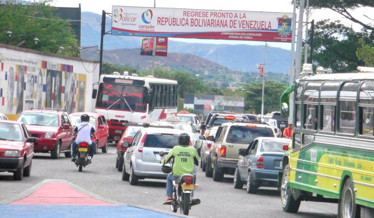 El recorrido hacia Colombia se proyecta inicialmente hasta el municipio de Villa del Rosario.