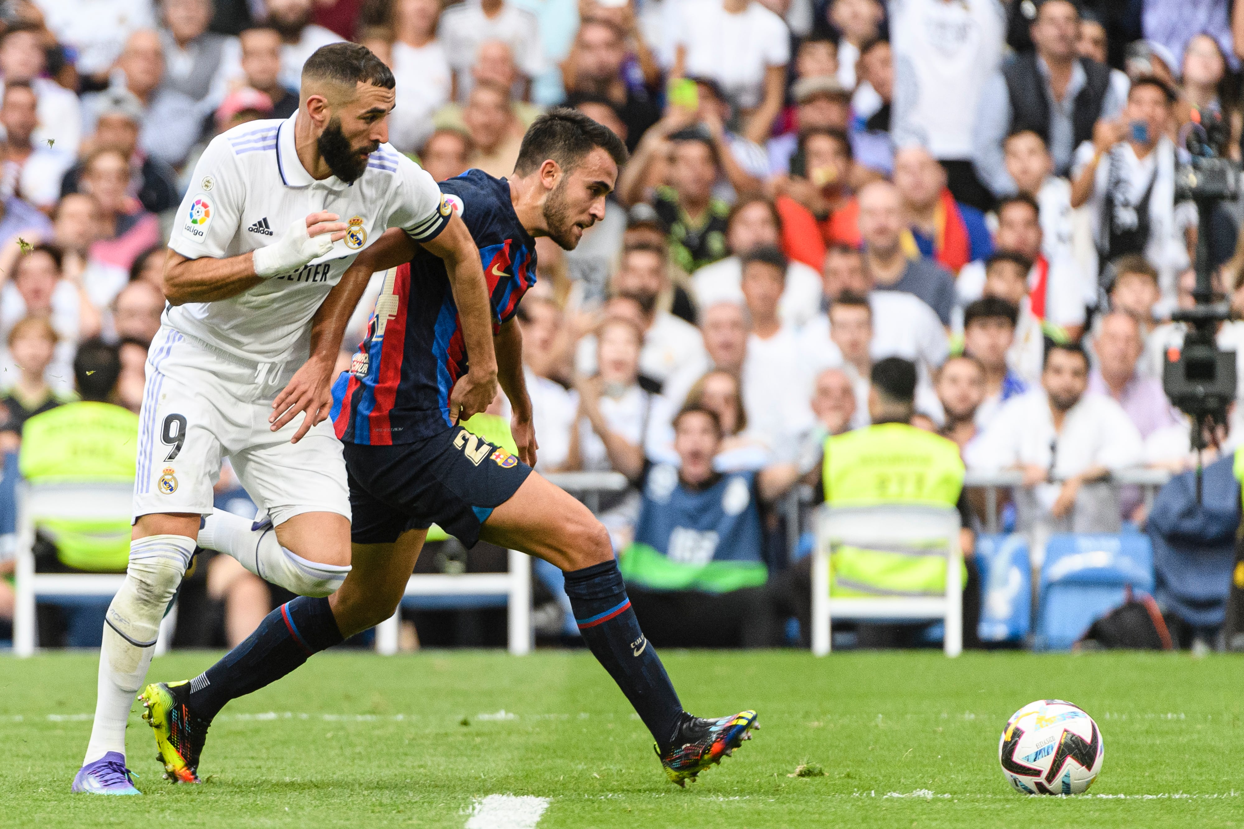Clásico entre Real Madrid y Barcelona en 2022. (Photo by Alvaro Medranda/NurPhoto via Getty Images)