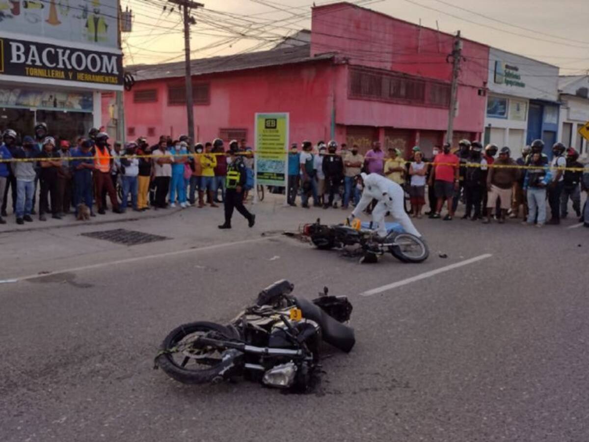 En Cartagena 54 personas han muerto este año por accidentes en moto