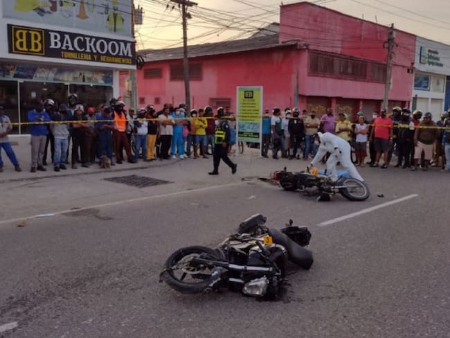 En Cartagena 54 personas han muerto este año por accidentes en moto