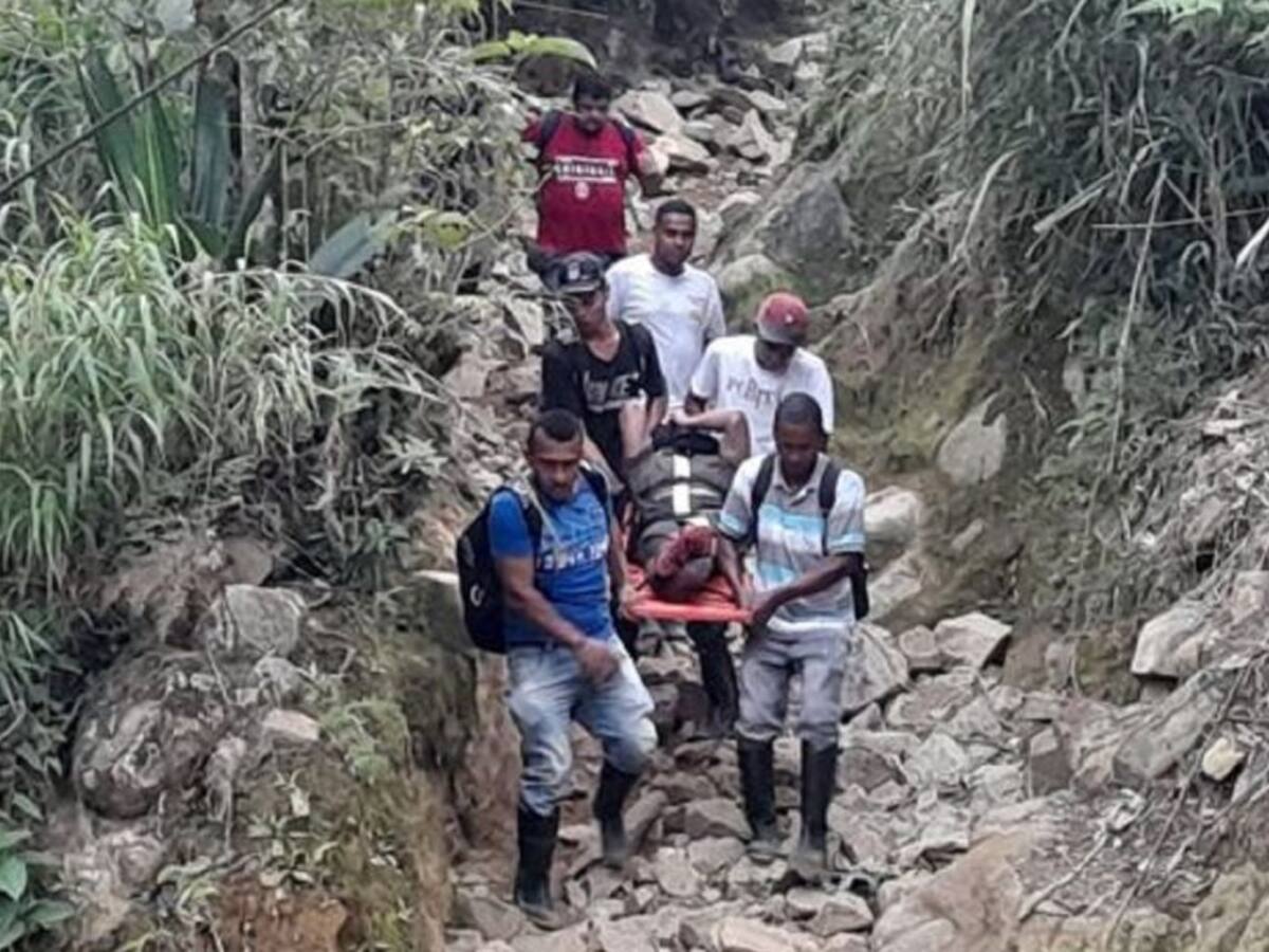 Accidente minero en Caldas, dejó 2 heridos de gravedad