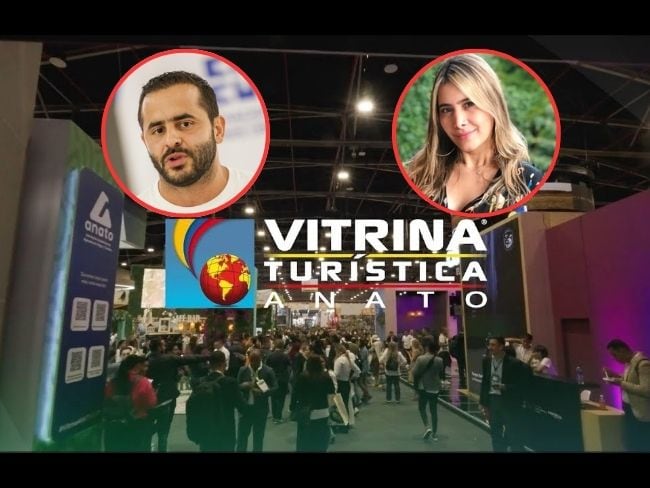 El gobernador Erasmo Zuleta y la directora de Turismo, Melissa Nieto, invitan a vitrina turística de Anato 2026.