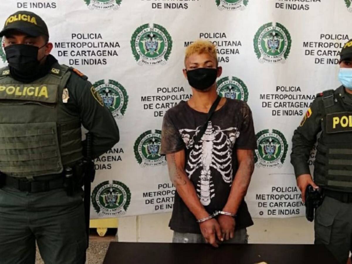 Capturado 'El Guarra' presunto atracador en Turbaco, Bolívar