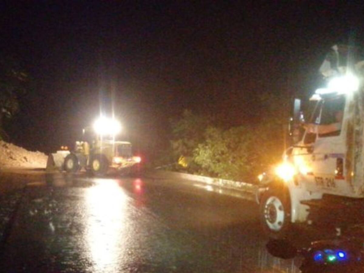 Cerrada la vía que comunica a Manizales con Medellín