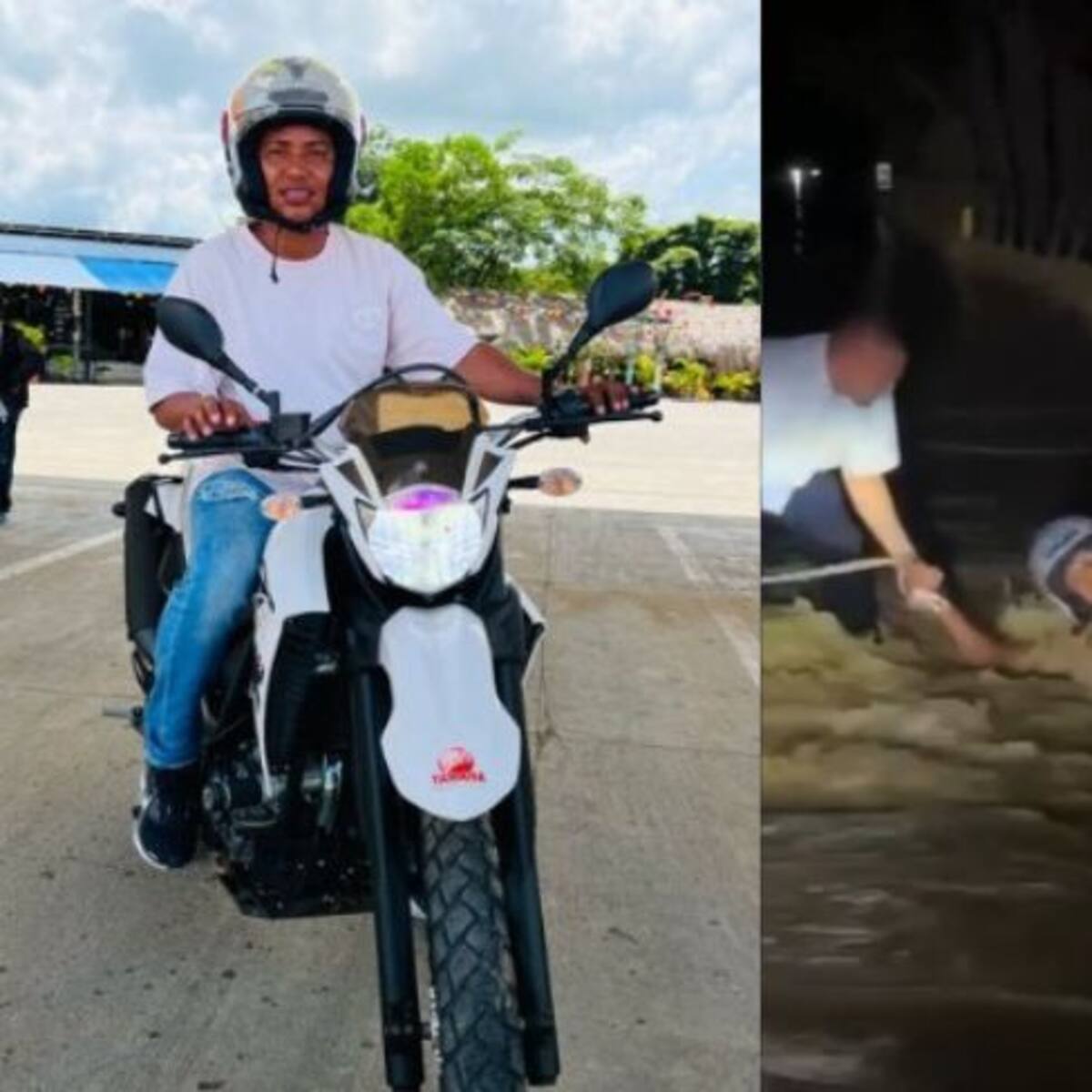 “Luché para que no se fuera la moto”: Habla joven que arriesgó su vida en emergencia en Córdoba