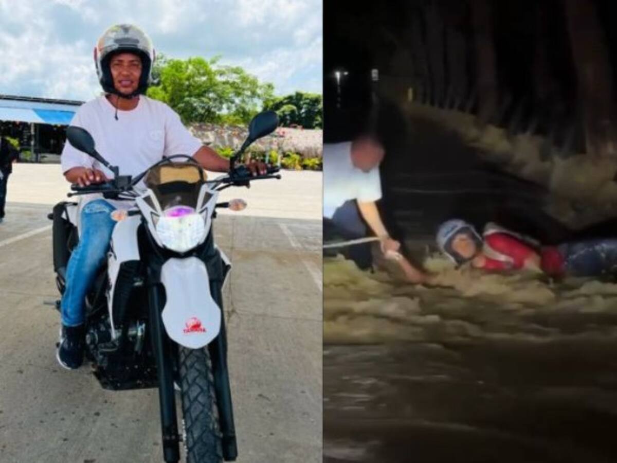 “Luché para que no se fuera la moto”: Habla joven que arriesgó su vida en emergencia en Córdoba