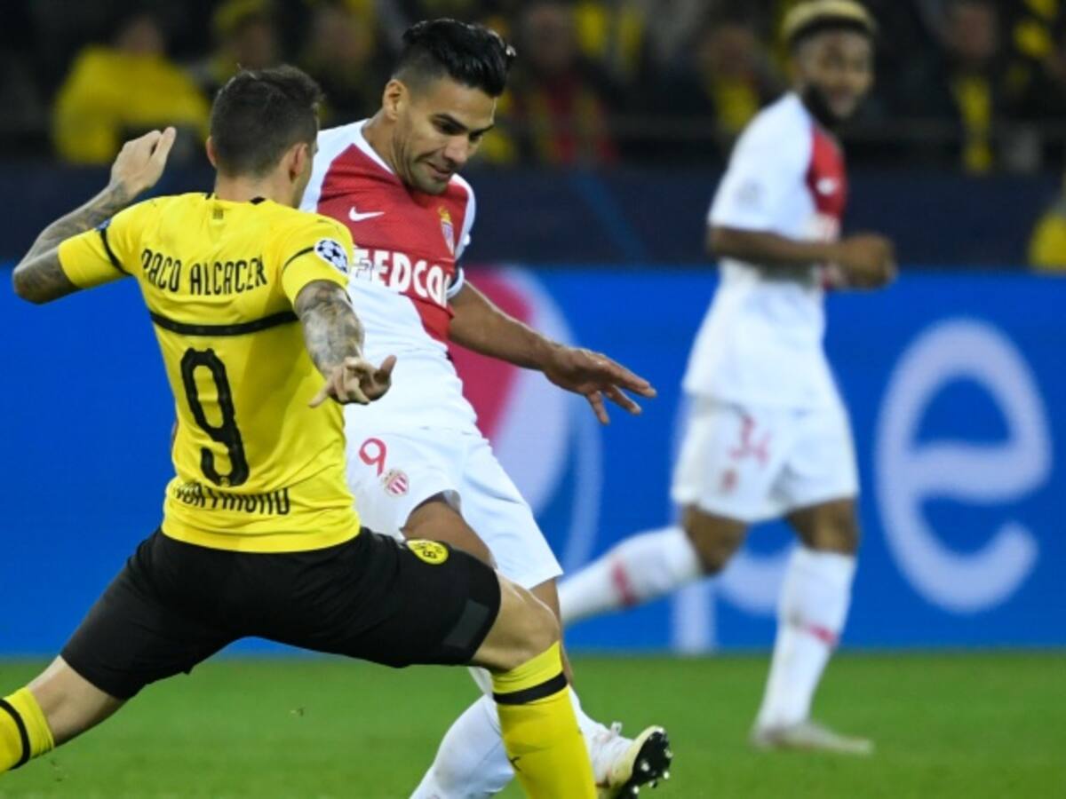 Falcao no puede evitar la derrota del Mónaco ante Borussia Dortmund