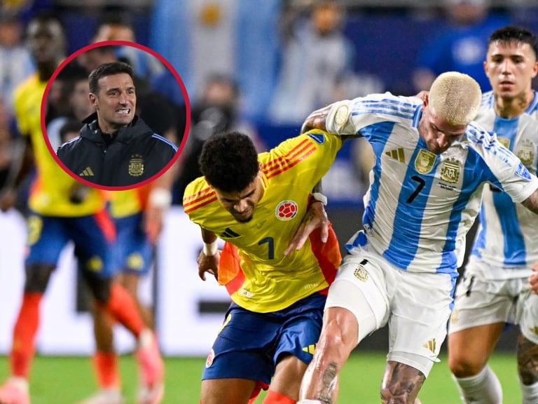 Lionel Scaloni sobre el partido de Colombia / Getty Images