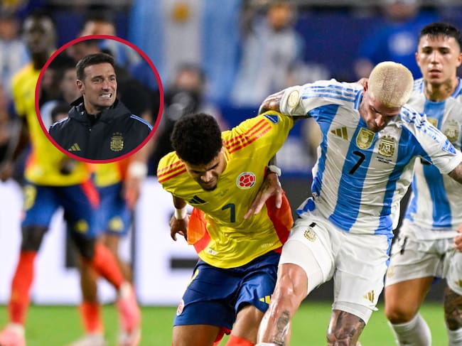 Lionel Scaloni sobre el partido de Colombia / Getty Images