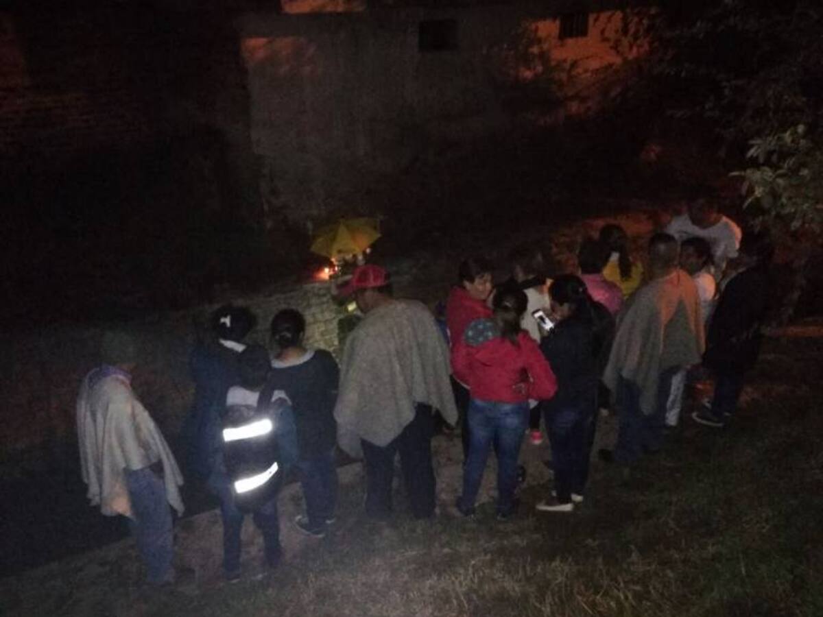 Multitudinaria peregrinación por supuesta aparición de la virgen de Guadalupe en Nobsa, Boyacá
