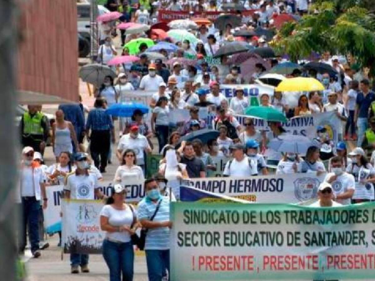 Sindicatos convocan plantón frente a la Fiscalía en Bucaramanga